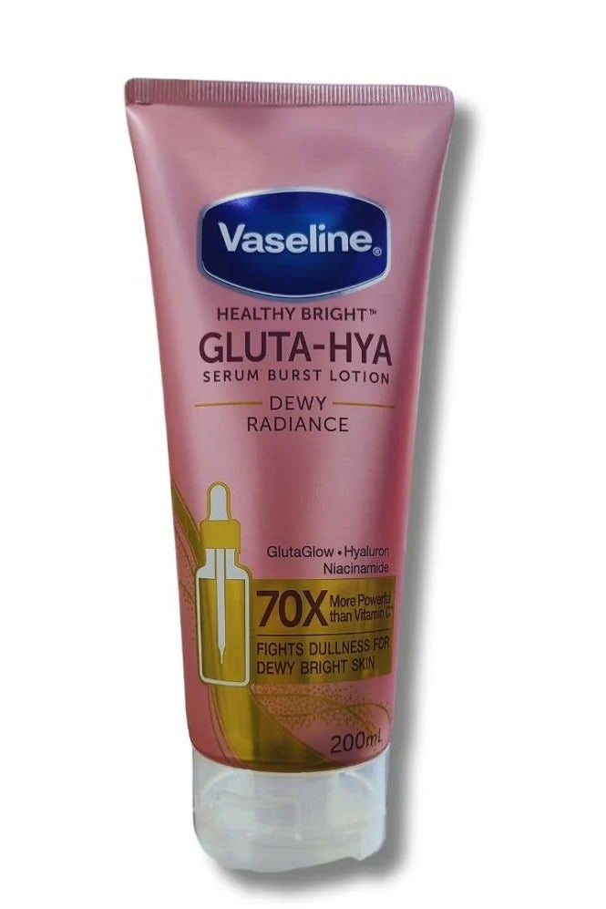 فازلين لوشن سيروم جلوتا-هيا –أقوى بـ 70 مرة من فيتامين C إشراقة ندية - 200 مل - Image 2