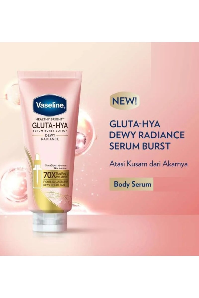 فازلين لوشن سيروم جلوتا-هيا –أقوى بـ 70 مرة من فيتامين C إشراقة ندية - 200 مل - Image 3