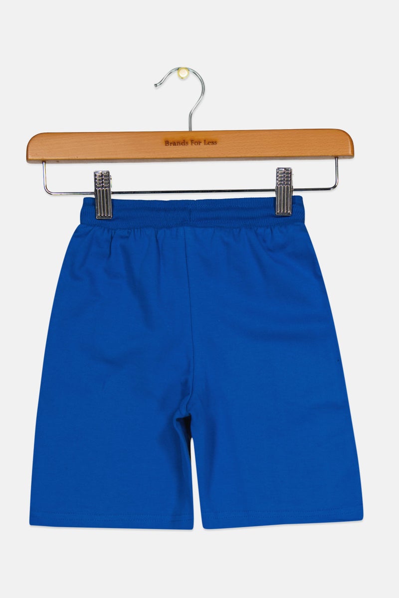 MARVEL Toddlers Boy Spider-Man 2 Shorts, Royal Blue Combo - Image 2