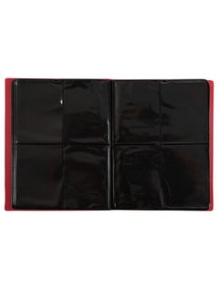 Monster Protectors Monster Binder 4 Pocket Trading Card Album Holofoil Red (Anti Theft Pockets Hold 160+ Yugioh Pokemon Magic The Gathering Cards)  - Image 4