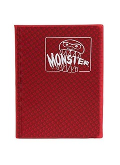 Monster Protectors Monster Binder 4 Pocket Trading Card Album Holofoil Red (Anti Theft Pockets Hold 160+ Yugioh Pokemon Magic The Gathering Cards)  - Image 2
