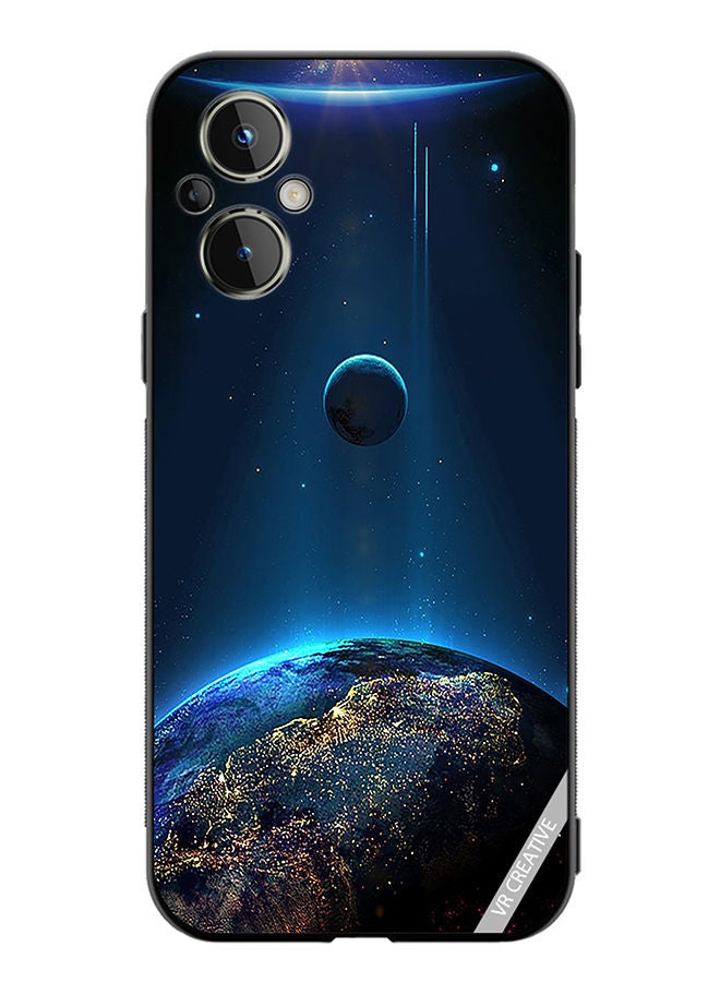 VR CREATIVE Protective Case Cover For OnePlus Nord N20 5G Galaxy Design Multicolour - Image 1