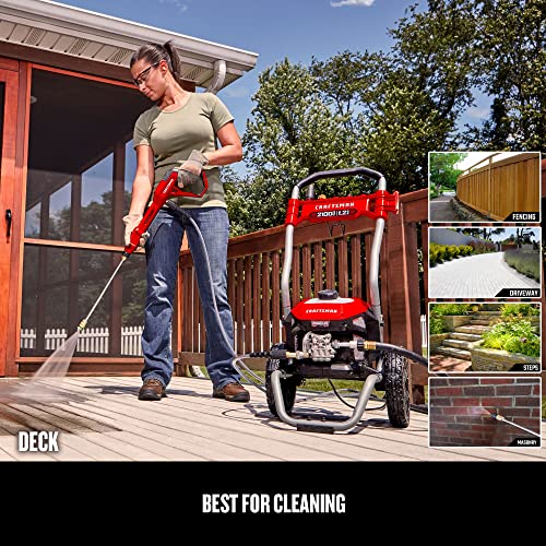 CRAFTSMAN Electric Pressure Washer, Cold Water, 2100-PSI, 1.2 GPM, Corded (CMEPW2100) - Image 4