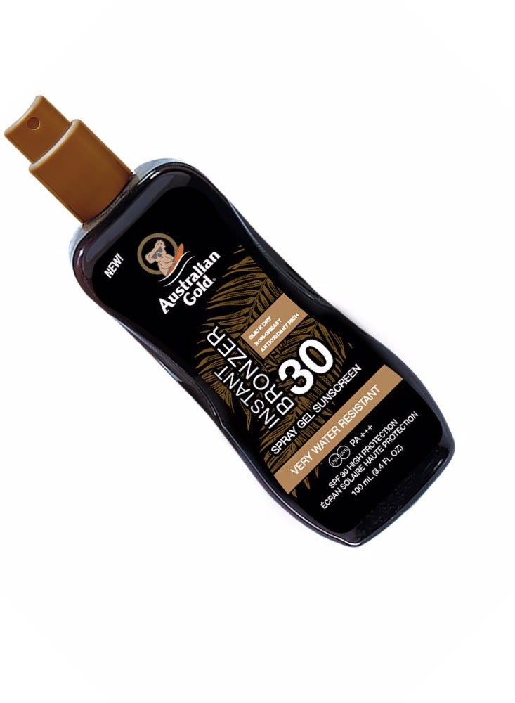 أوسترليان جولد جل رذاذ برونزر فوري من Australian Gold SPF30، 100 مل - Image 3