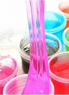 Slime 12 Pieces Of Crystal Mud Slime MultiColored  - Image 2