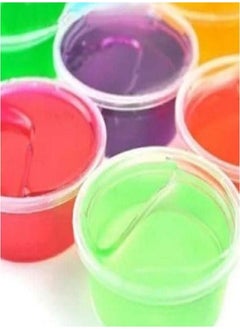 Slime 12 Pieces Of Crystal Mud Slime MultiColored  - Image 3