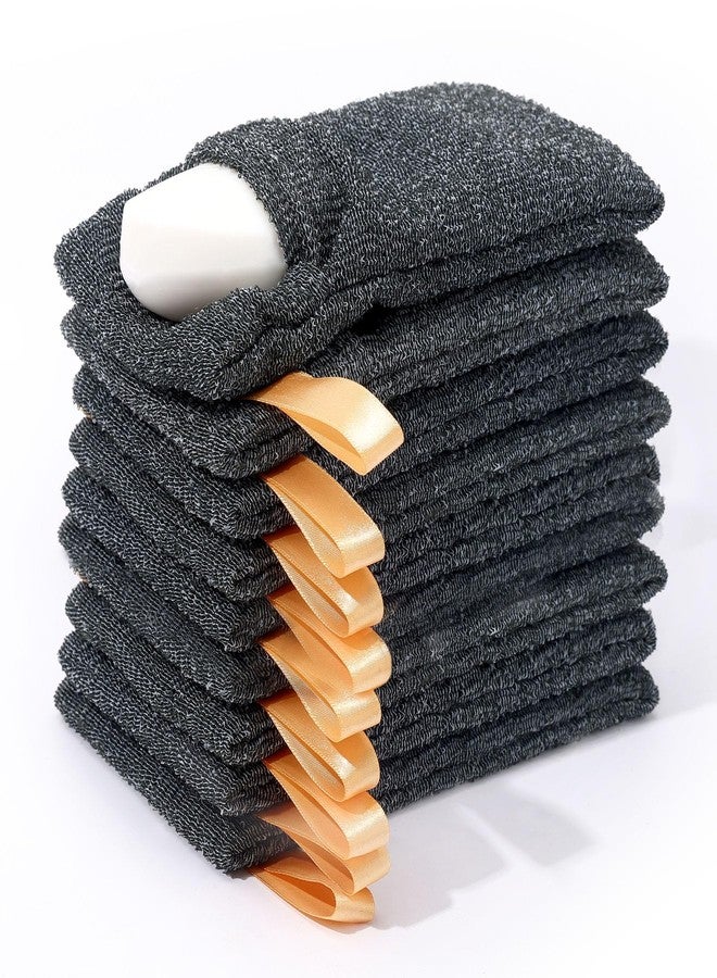 Antimbee 9-Packs Soap Bags, Soap Exfoliating Saver, Body Scrubber Shower Sponge for Shower or Bath, Loofah Sponge Gray Mesh Bar Soap Pouch - Image 1