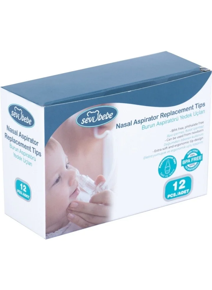 Sevi Bebe Nasal Aspirator Set (24 Spare Tips)