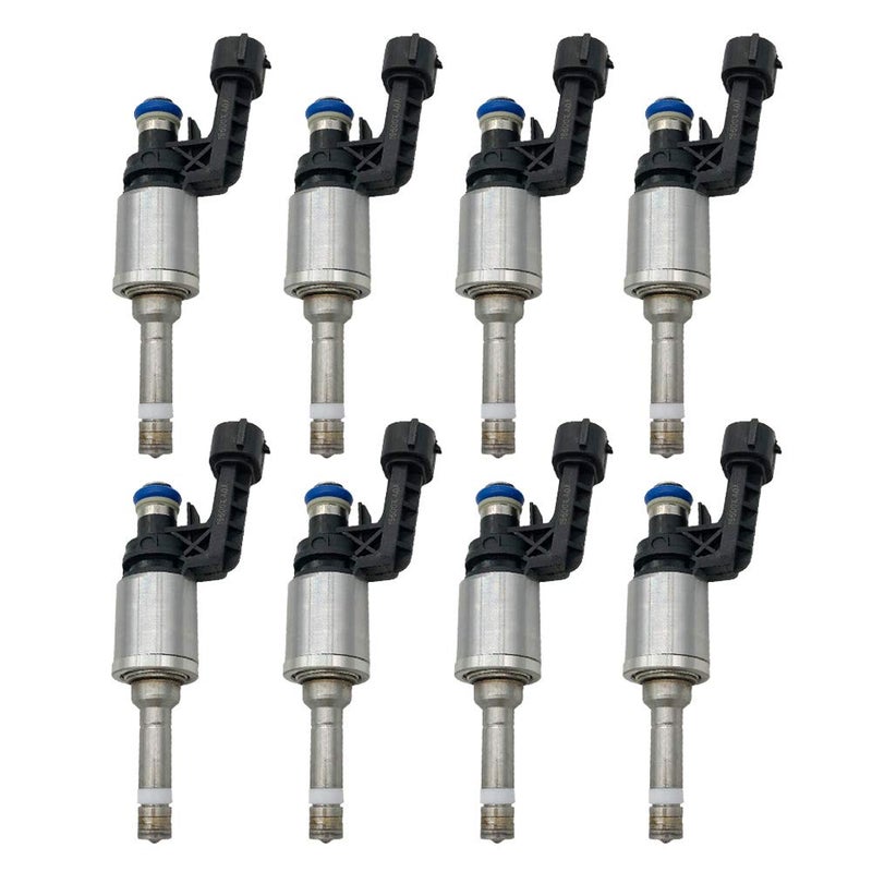 EPSIRMP 166001LA0A 8pcs Set 6 Holes Fuel Injectors Compatible with Infiniti M37 M56 Q70 Q70L QX56 QX80 56L VK56VD