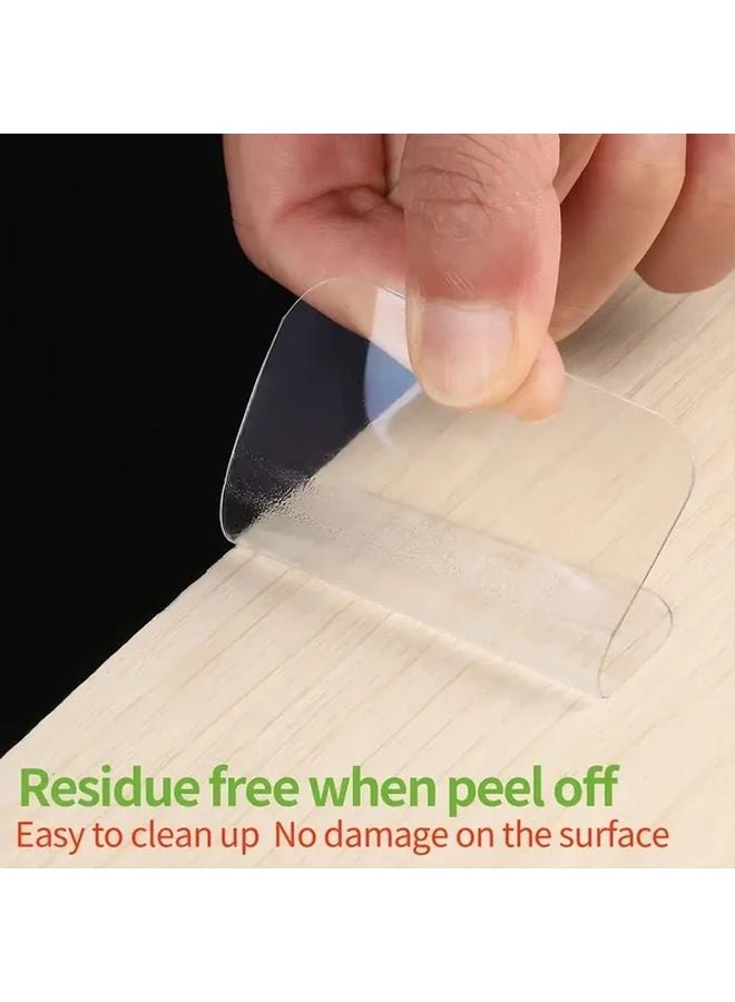 50pcs Heavy Duty Nano Double Sided Tape Strong Removable Transparent PVC Wall Mounting - Image 5