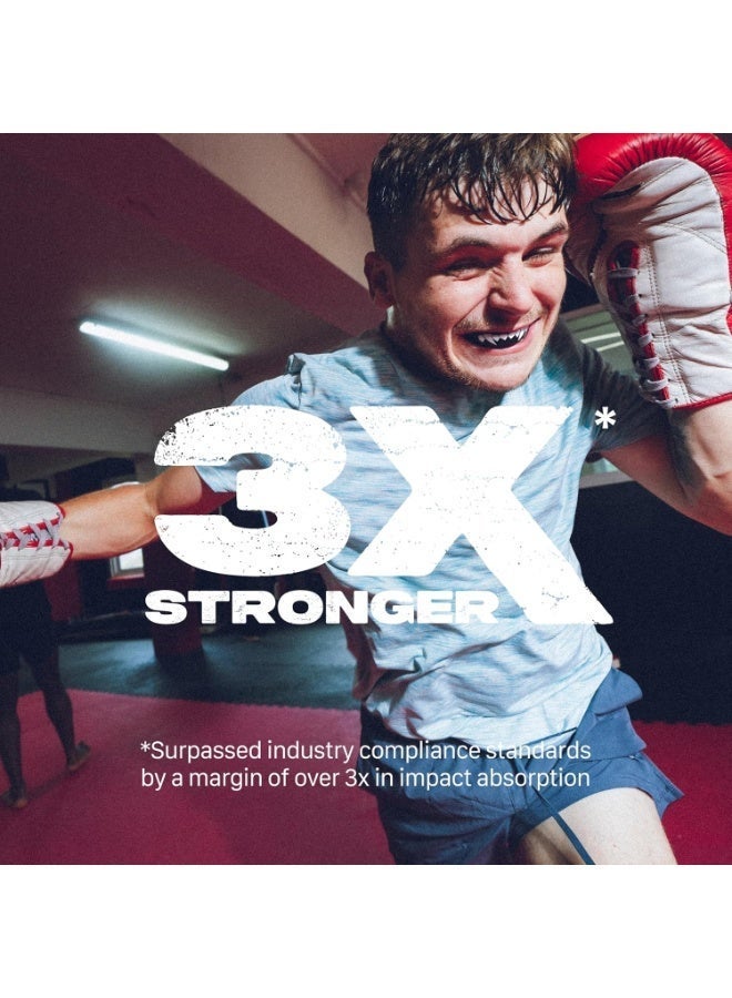 جونيس واقي الفم الرياضي مع علبة - للكرة السلة واللاكروس وكرة القدم والفنون القتالية والهوكي والمصارعة وهوكي الجليد وجميع الرياضات ذات الاحتكاك الجسدي - Image 2