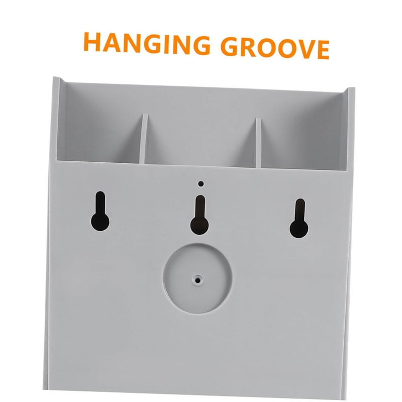 Plastic Adjustable Card Rack Wall Organizer Holder for Office Multiple Cards - Image 4