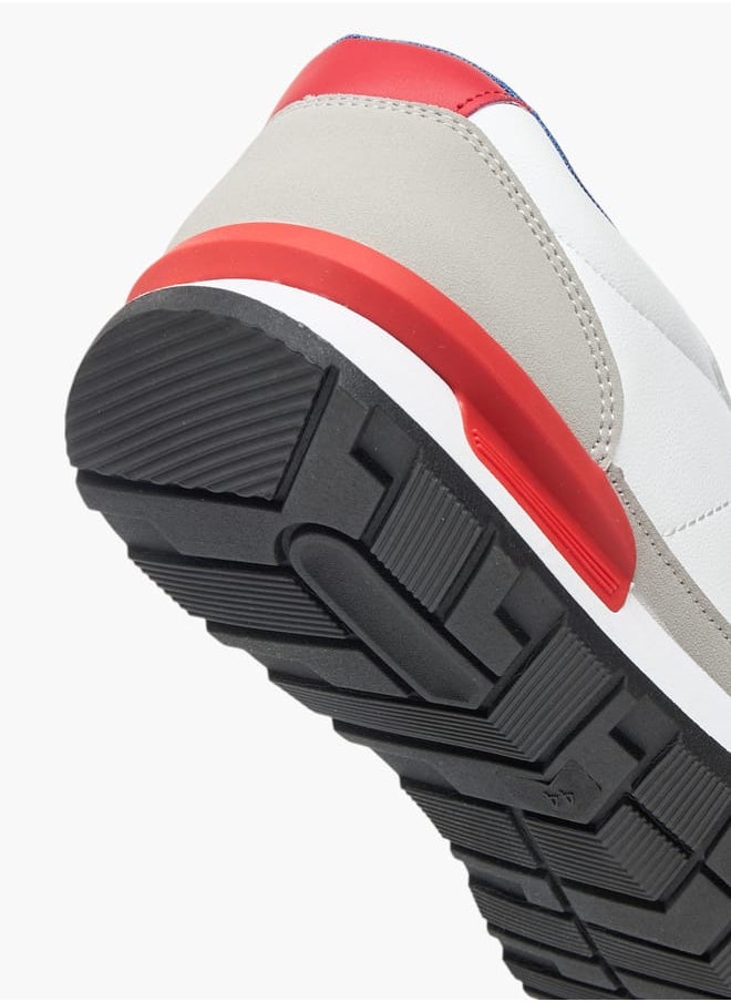 LBL by Shoexpress Men Colourblock Sneakers with Lace-Up Closure  - Image 5
