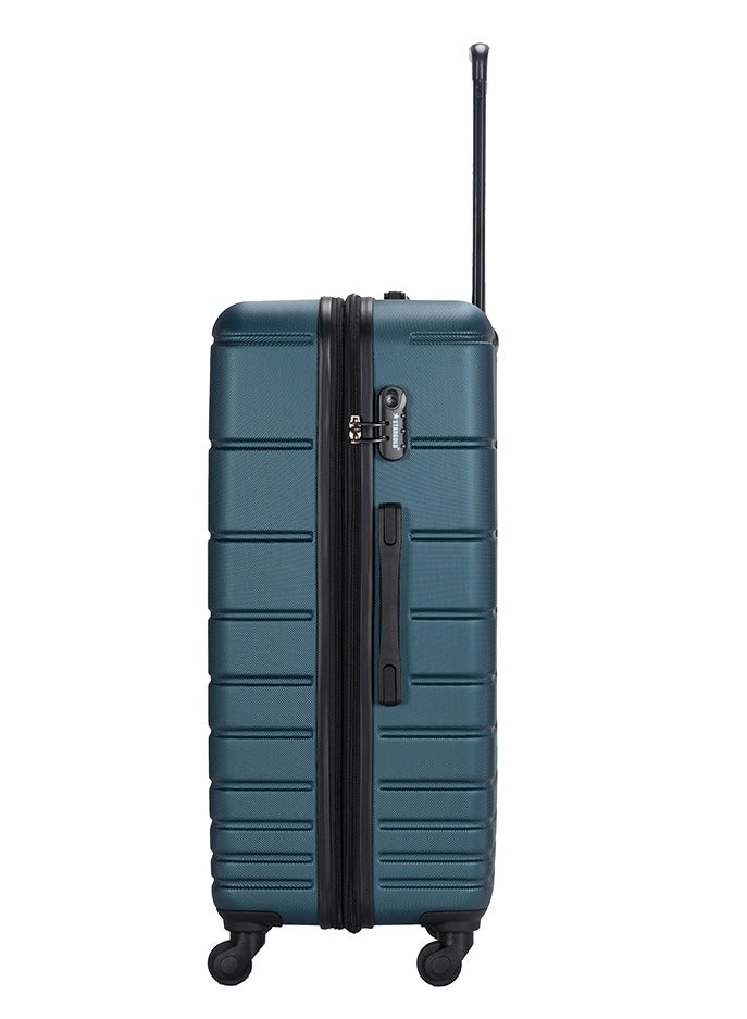 ستارجولد 4 عبوات من عربة أمتعة مقفلة ذات رقم دوار للجانب الصلب - Image 4