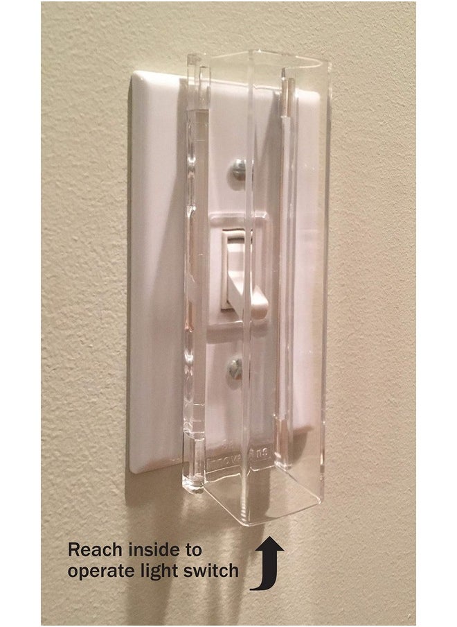 Safety Innovations Child Proof Light Switch Guard For Standard (Toggle) Style Switches  - Image 3