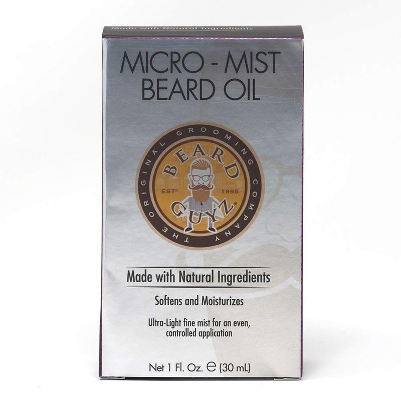 Beard Guyz Micro-Mist Beard Oil â€“ Lightweight Beard Moisturizer & Conditioner for Soft, Smooth, and Shiny Facial Hair, 1 oz - Image 4