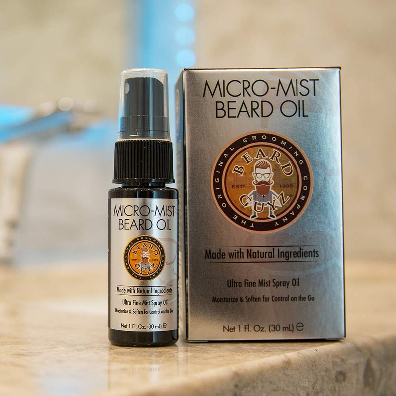 Beard Guyz Micro-Mist Beard Oil â€“ Lightweight Beard Moisturizer & Conditioner for Soft, Smooth, and Shiny Facial Hair, 1 oz - Image 2