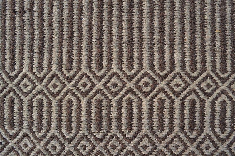 MDZ ® Hand Woven Cotton Designer Rug Runner for Bedroom, Living Room/Yoga Mat for Gym, Flooring Exercise, Size: 2'x6' Feet | 100% Cotton | Eco Friendly (Brown) - Image 5