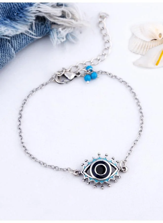 فويلا سوار تقليدي مطلي بالعين الشريرة