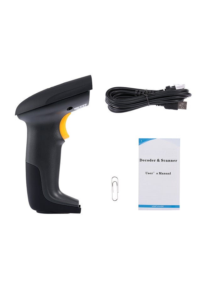Loquat - USB Versatile Code Scanning Qr Code 1Du00262D Code Reader Black - Image 1