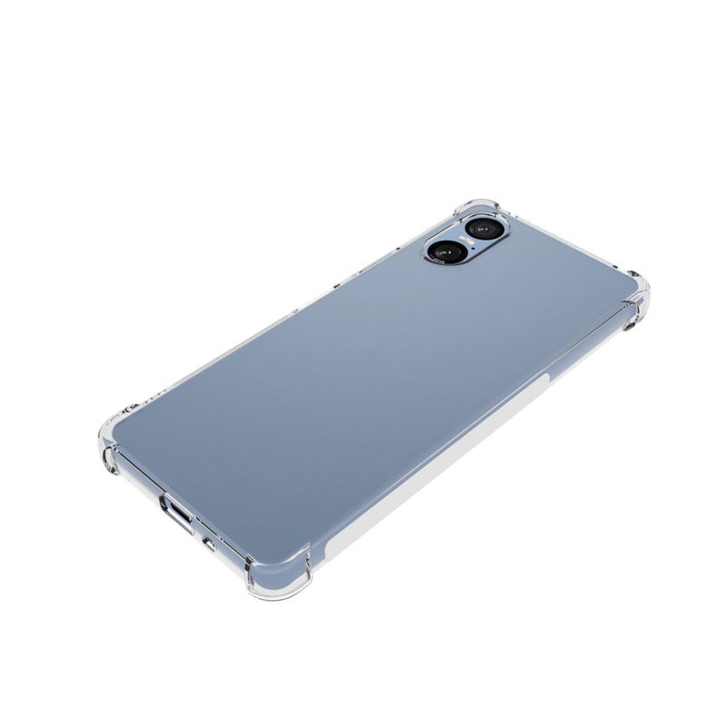 HuHa Case Cover For Sony Xperia 5 VI Shockproof Non-slip Thickening TPU Phone Case(Transparent) - Image 5
