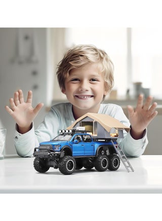 Pull Back Action Door Openable 1:24 Scale Off Road Alloy Diecast Model Car RV Camper Vehicle with Sightseeing Cabin, Sound and Light - pzsku/Z662BA4C15C619FA33536Z/45/_/1734158027/3577a56f-f7c2-4ce8-a680-5ab0cbf1efa1