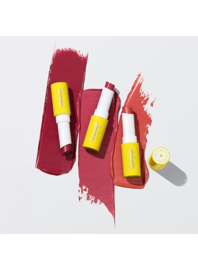 سوبر جوپ أحمر شفاه سوبر جوب! بعامل حماية من الشمس ١٠٠٪ معدني - لاكي مي - Image 2