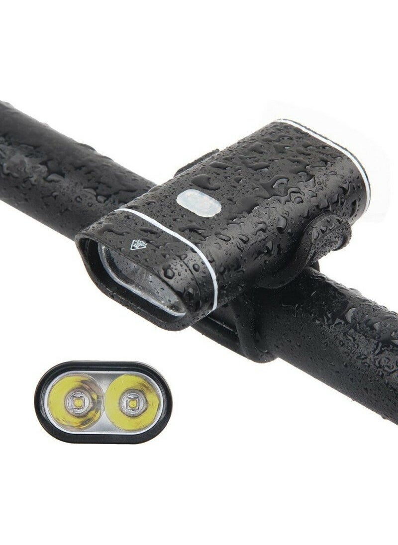 XBYC 6115 Raypal 350 Lumen USB Rechargeable Bicycle Front Headlamp 