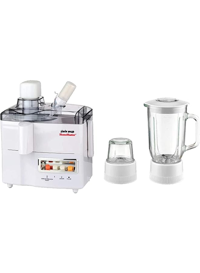 Home Master 3 In 1 Juicer Blender Hm 176 White Clear 2022