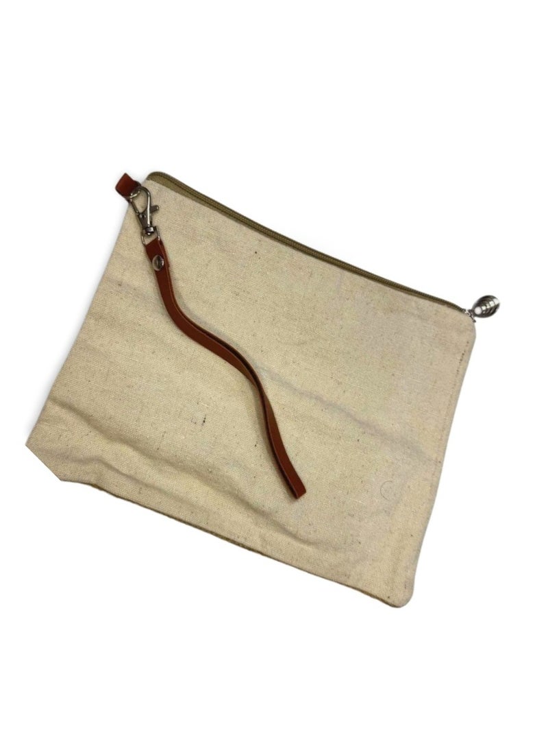 Ancient Egyptian Bag with Eye of Ra Design - Image 2