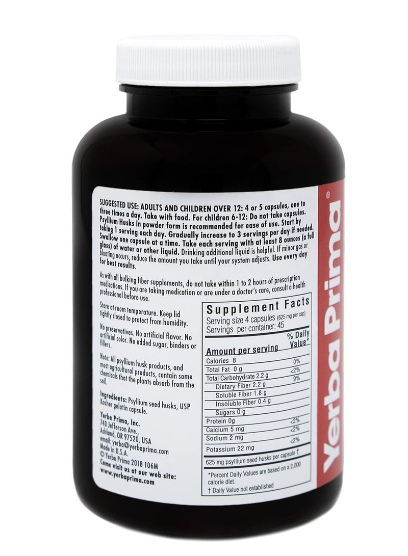 يربا بريما‏, كبسولات قشر القطوناء، 180 كبسولة - Image 3