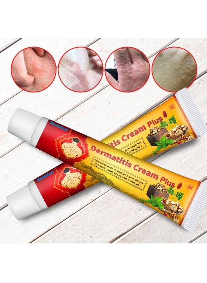 سوميفون كريم التهاب الجلد - 20 جرام - صيغة مضادة للبكتيريا ومضادة للحكة لتخفيف سريع - يهدئ ويعالج الإكزيما والصدفية - يخفف حكة الجلد وعدم الراحة - يرطب ويوفر التغذية للبشرة - Image 4