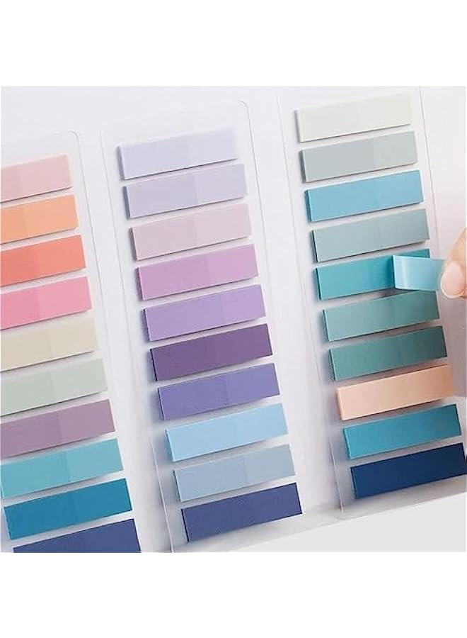 Generic 200Pcs Sticky Index Tabs,  Markers Notes Tabs Writable and Repositionable Book Flags Tabs Strip Index Tabs for  Marking Classify File Notebooks and Writing Pads  - Image 3