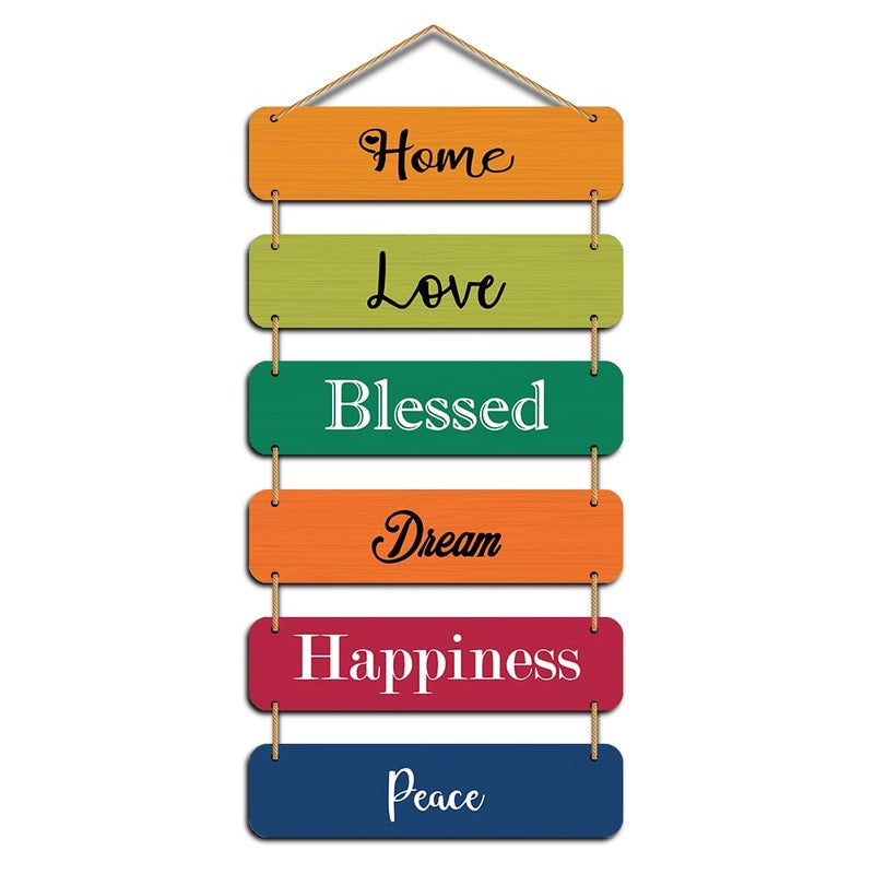 Wooden Door Hanging Decorative Items – Home Wall Hanging Sculpture for Living Room, Bedroom, Hall & Office Wall Decor