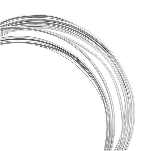 Beadalon Half Round Wire 316L Stainless Steel 22 Gauge, 15-Meter - Image 2