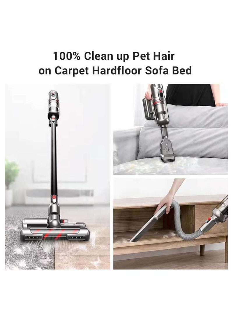 Puppyoo - PUPPYOO Cordless Vacuum Cleaner 12-in-1, Suitable for Use on Beds, Carpets, and Hard Floors, Comes with a Long-lasting Battery and a Two Year Warranty. - Image 1