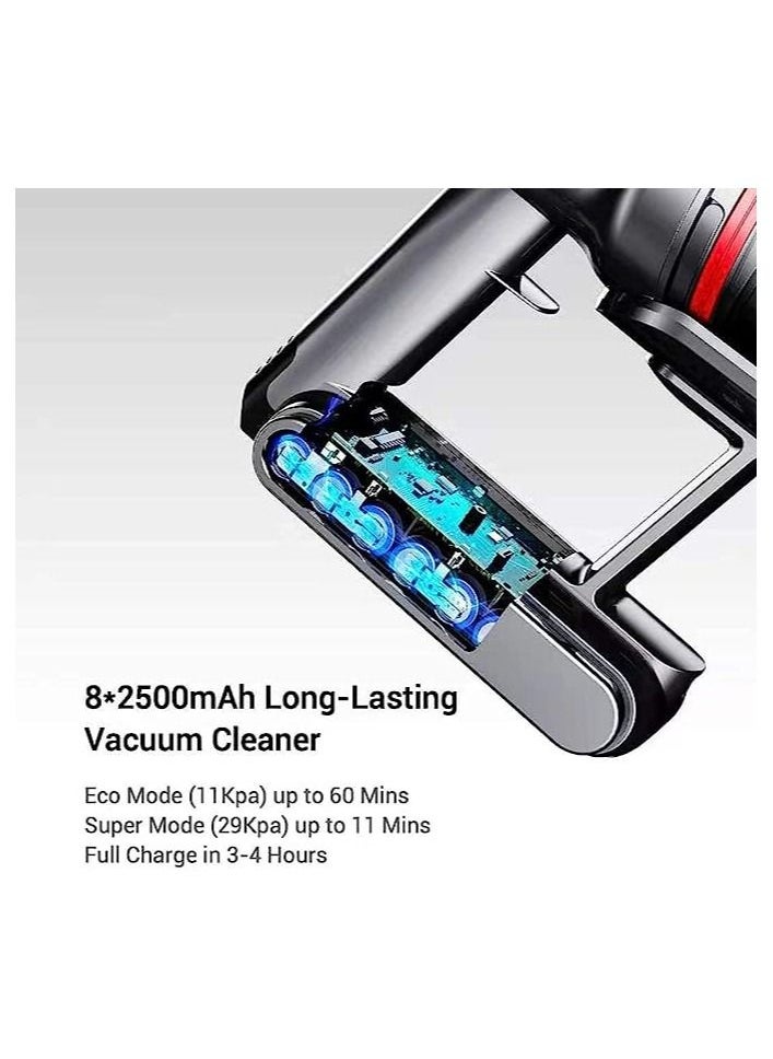 Puppyoo - PUPPYOO Cordless Vacuum Cleaner 12-in-1, Suitable for Use on Beds, Carpets, and Hard Floors, Comes with a Long-lasting Battery and a Two Year Warranty. - Image 1