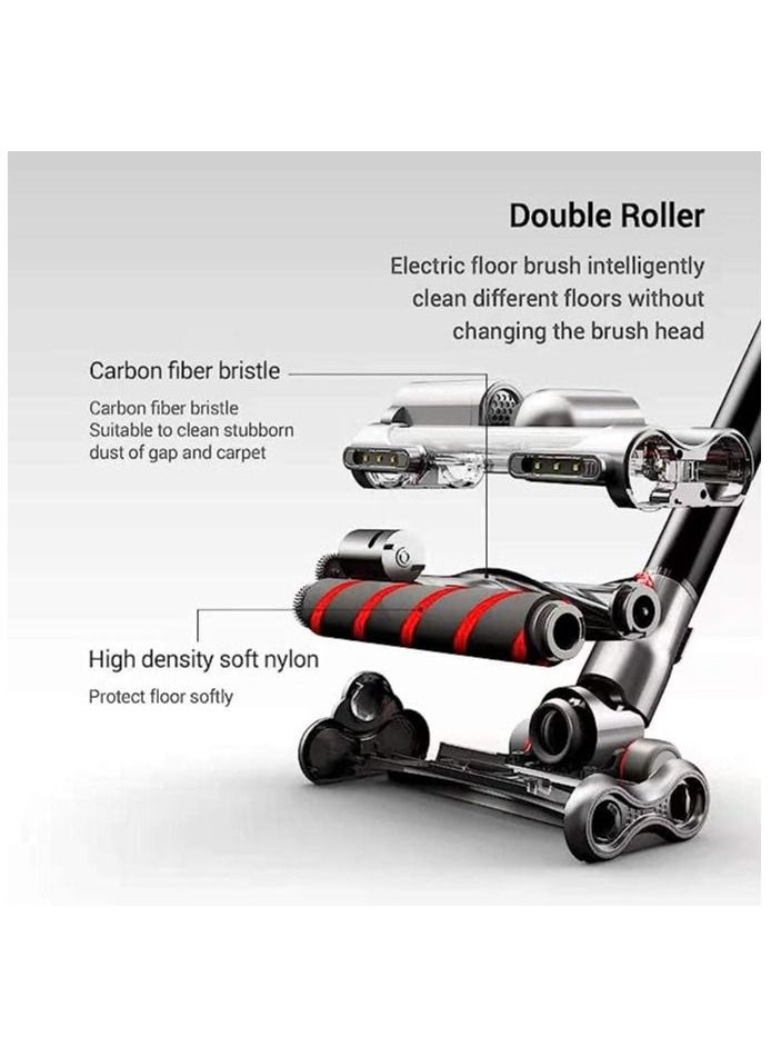 Puppyoo - PUPPYOO Cordless Vacuum Cleaner 12-in-1, Suitable for Use on Beds, Carpets, and Hard Floors, Comes with a Long-lasting Battery and a Two Year Warranty. - Image 1