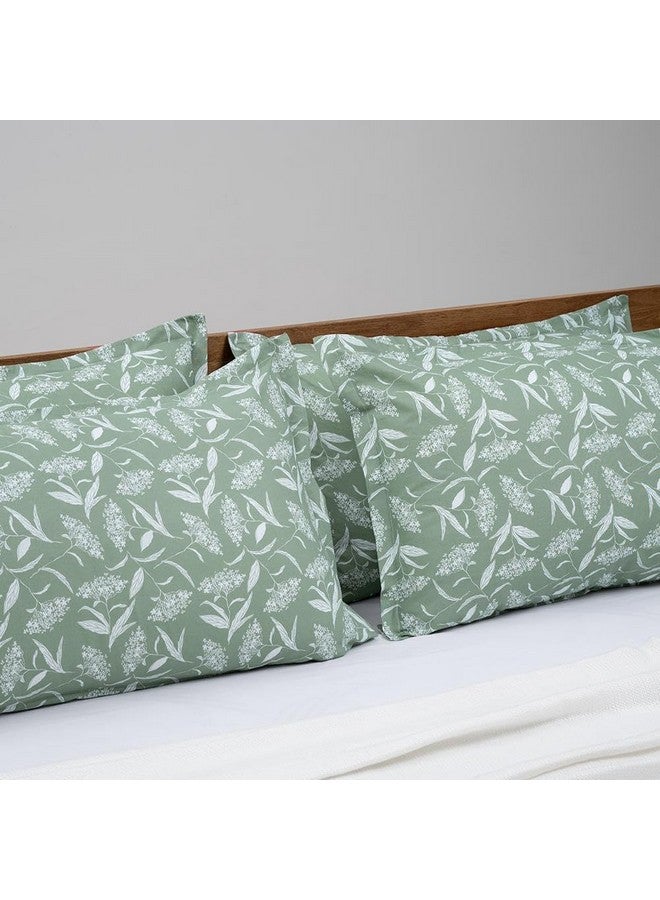 Wakefit Pillow Cover | Premium Cotton 144 TC Pillow Covers Standard - 18 x 27 inches (Hester - Set of 4) - Image 1