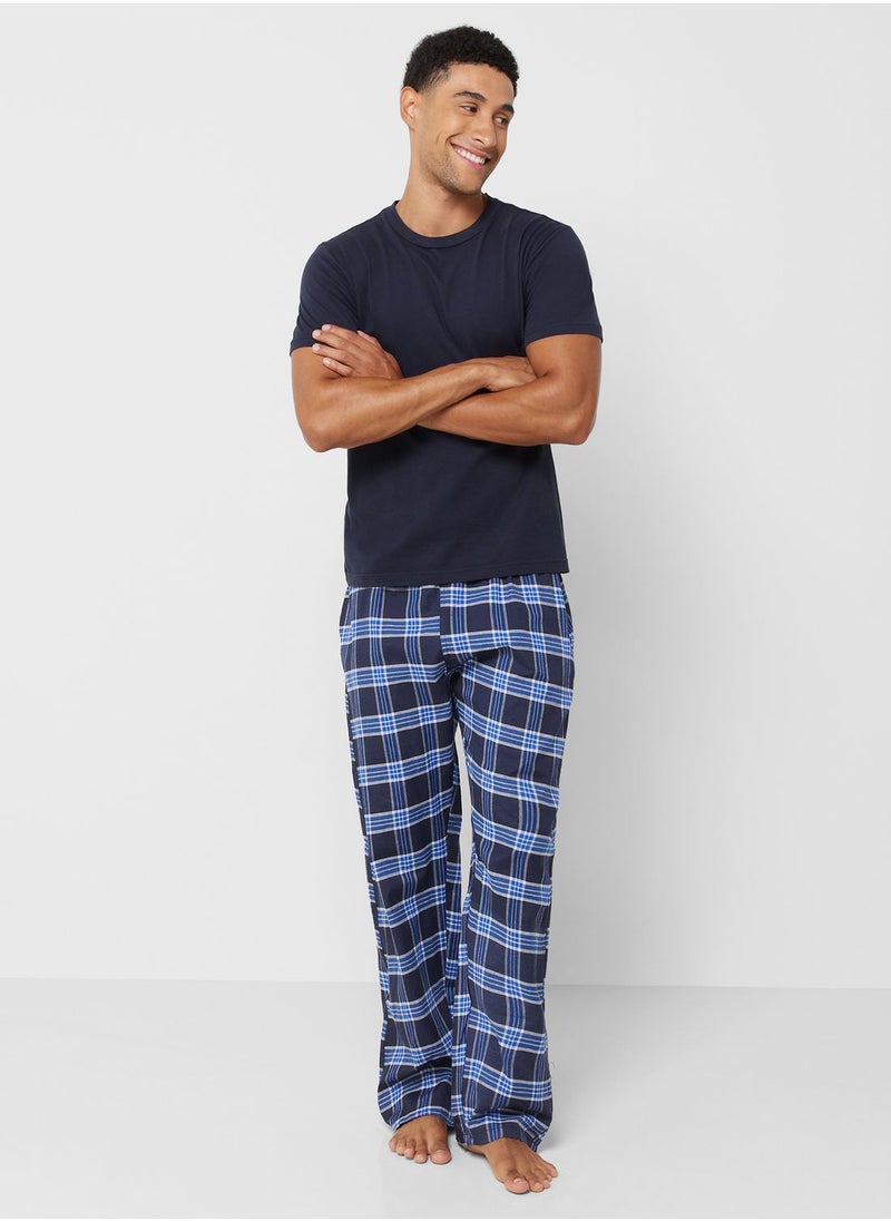 Seventy Five - Men'S Foxbury Single Bottoms In Checkered - Image 1