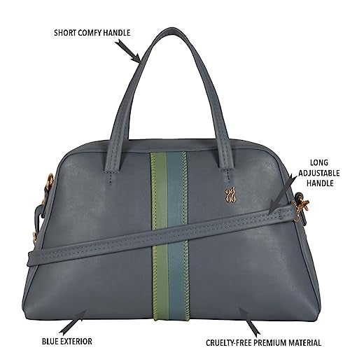 Baggit Women Blue Camera Handbag Medium Size | Ladies Stylish Casual Purse Bag - Image 2
