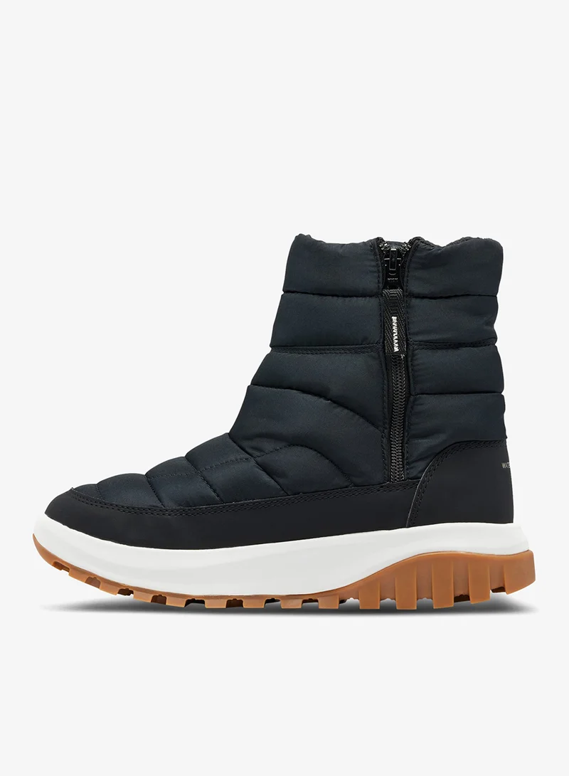 Columbia Black Women's Snowtrot Waterproof Winter Mid Boots for Women | Best Price UAE