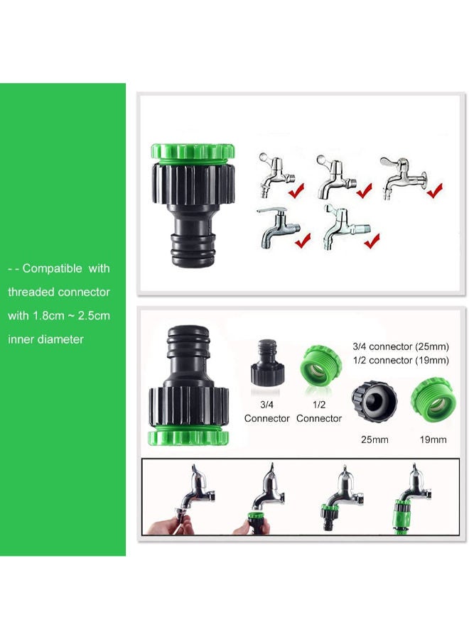 SHOPI Morelian 3 Times Expandable Garden Hose Leak-proof Expandable Hose High Pressure Telescopic Watering Pipe Magic Flexible Water Hose with 7 Function Spray Nozzle for Car Washing Garden Watering - Image 5