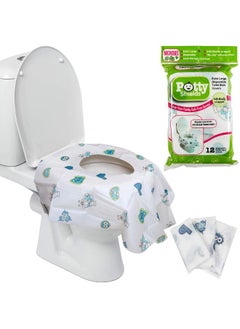 Moro Moro Disposable Toilet Seat Covers – Waterproof, Extra-Large for Full Protection  - Image 1
