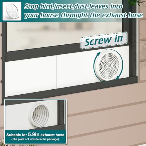 Daisypower Portable Air Conditioner Window Kit With Foam Insulation,Heat And Noise Insulated,Adjustable Seal Panels for AC Hose,Fits Single Double Hung Window,Sliding Window (5.9 IN) - Image 5