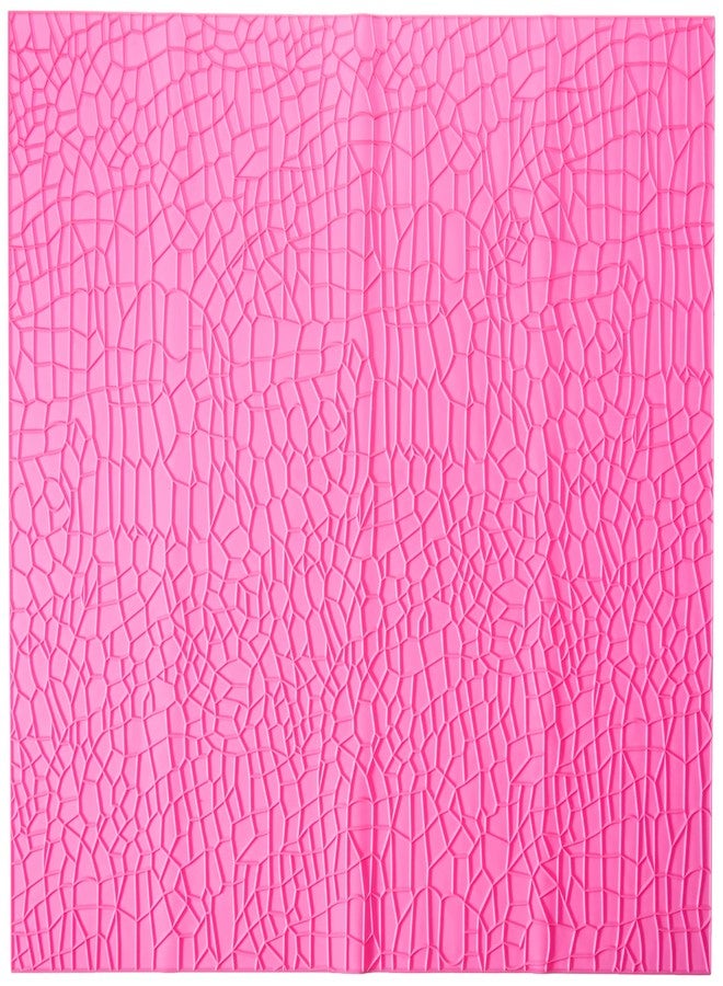 NY Cake Fondant Impression Mat, Alligator or Crocodile Design- Silicone