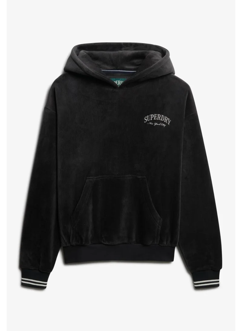Superdry  Country Club Velour Relaxed Hoodie for Women | Best Price UAE