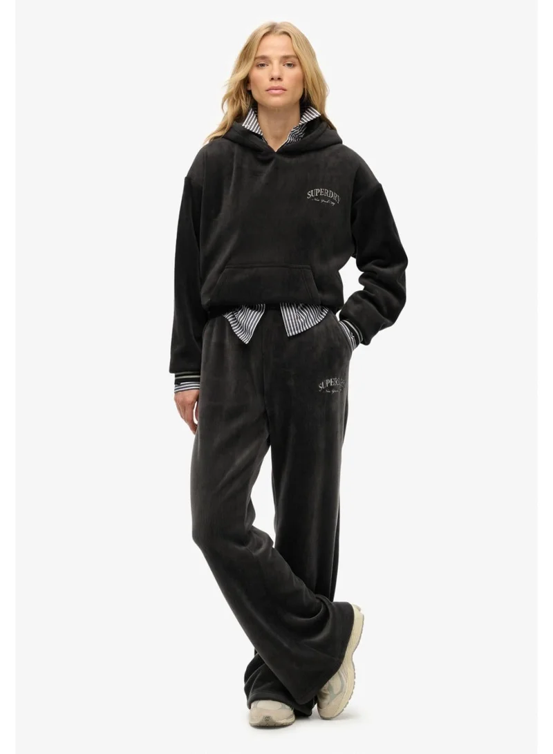 Superdry  Country Club Velour Relaxed Hoodie for Women | Best Price UAE