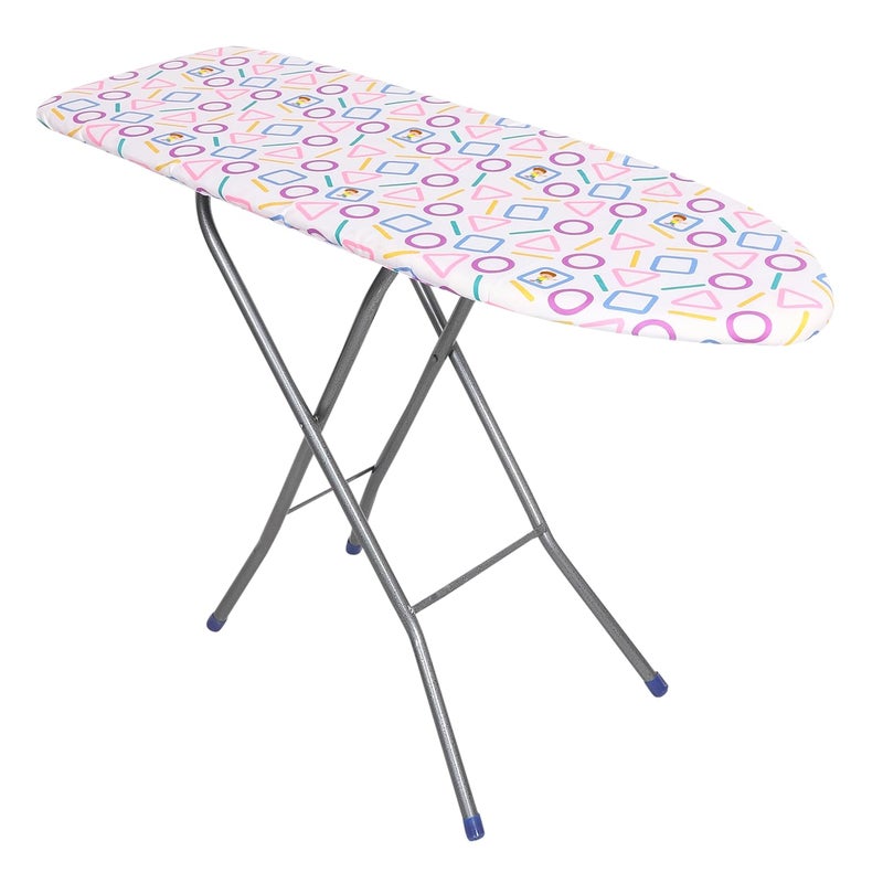 FLIPZON FLIPZON Wooden Self Standing 15 Folding Premium Ironing BoardTable with Iron Holder Foldable Adjustable 122 x 38 cm Make in India  - Image 1