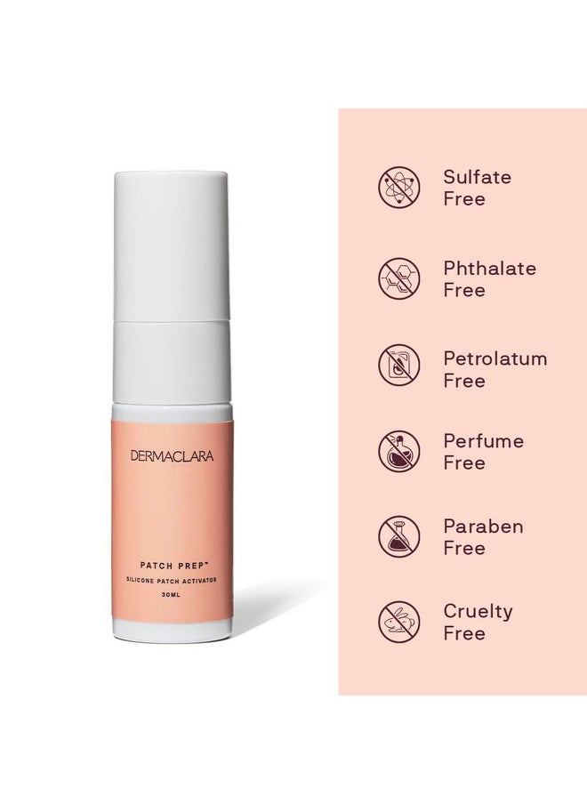 Dermaclara Dermaclara Patch Prep for Silicone Wrinkle Patches - Re-Activates Adhesive Properties & Extends Life of Your Dermaclara Silicone Wrinkle Patches by 50% (15-30 uses)  - Image 4
